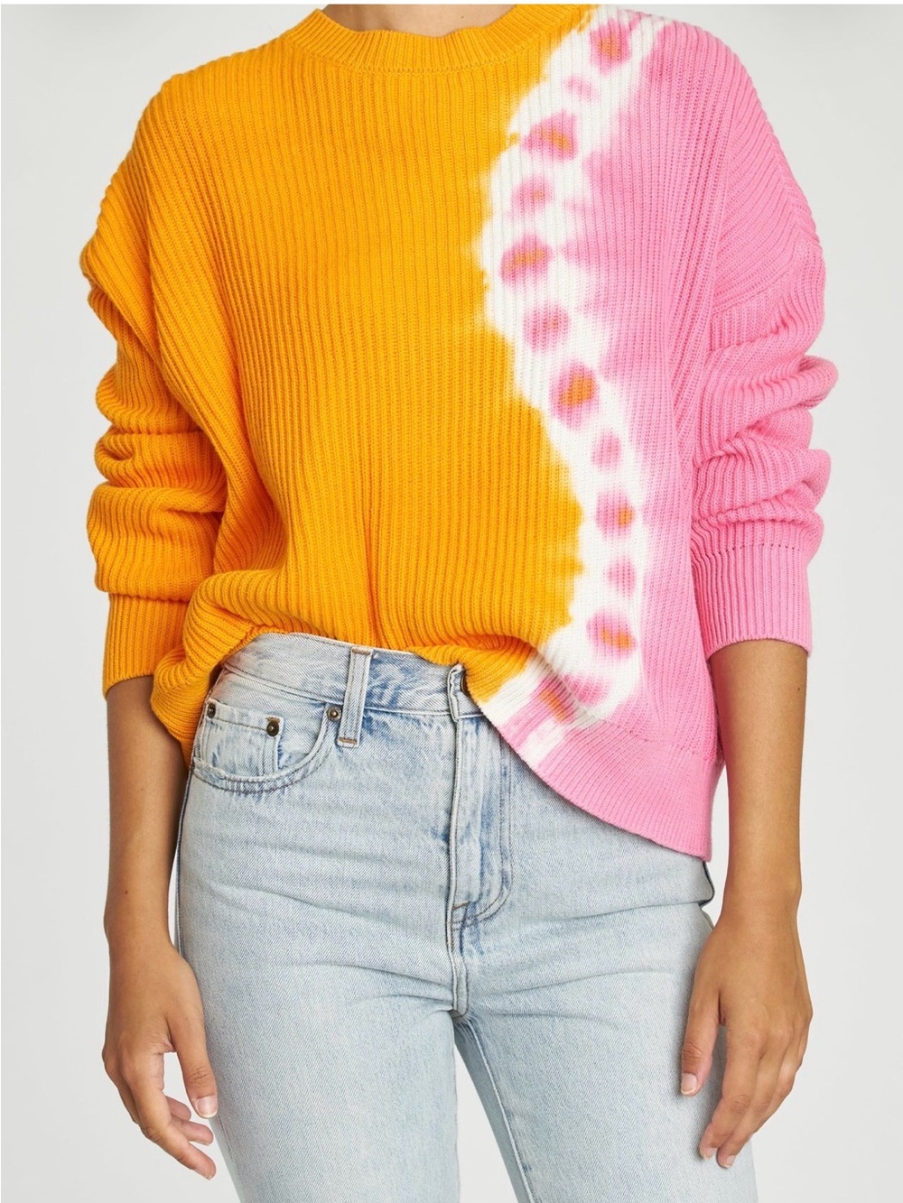 NWT Pistola Eva Cropped Crew Neck Pullover M